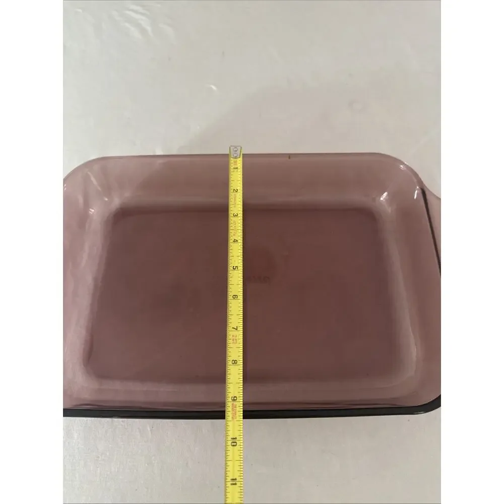 Pyrex Cranberry Purple 3 Quart 13